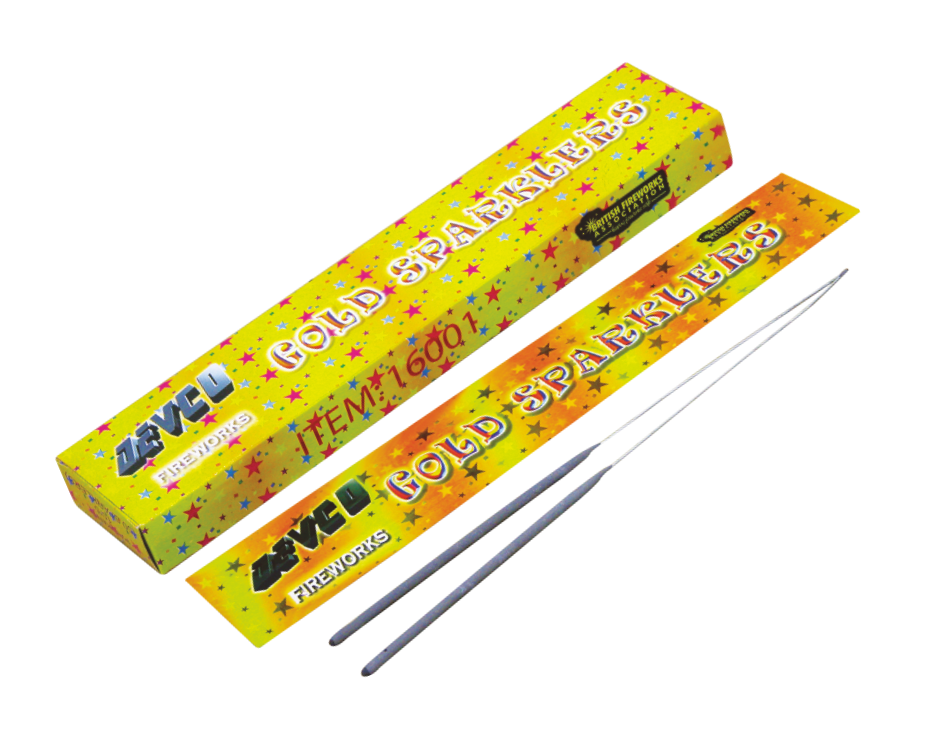 Gold Sparklers