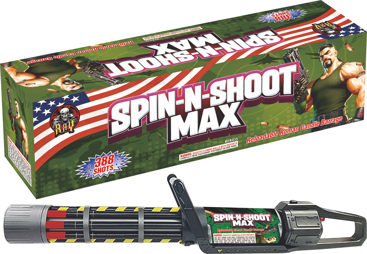 Spin-N-Shoot Max 388 Shots